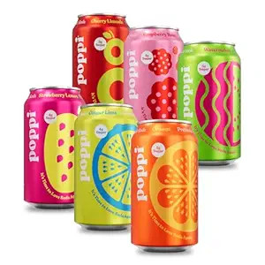 POPPI Sparkling Prebiotic Soda, Beverages w/Apple Cider Vinegar, Seltzer Water & Fruit Juice, Fun... | Amazon (US)