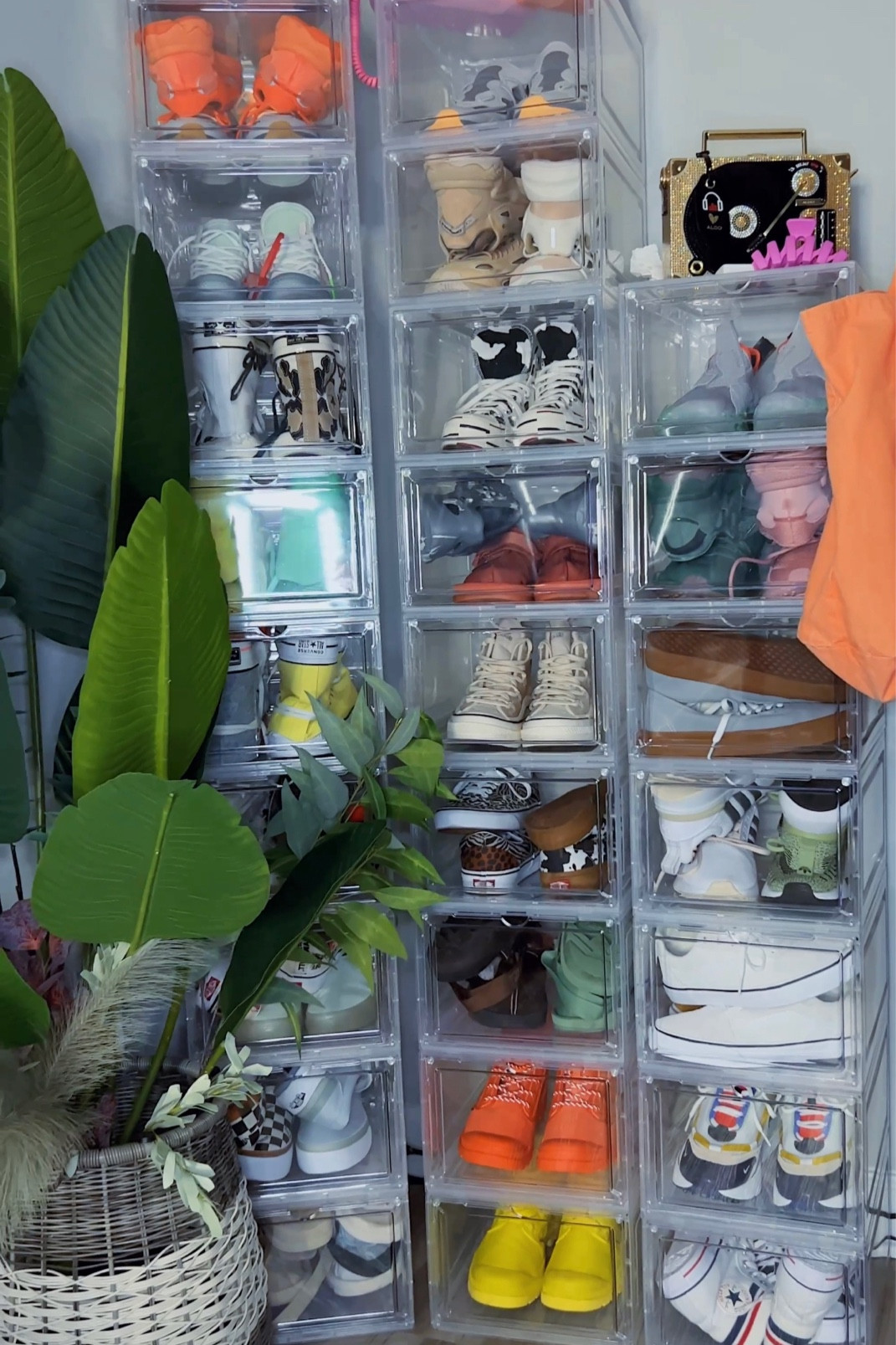 If you’re looking to organize your closet a bit or display your sneaker/shoe collection check out these cases on my #AmazonStorefront! 
.
✅ come in a sets of 3, 6, or 8 (I got the 8 pack)
✅ each case is 13.8L x 9.8W x 7.1H (inches)
✅ made w/ heavy duty acrylic & transparent plastic
✅ can be used for sneakers/shoes (I am a size 8.5-9 & can easily fit 1-2 pairs in each box), handbags, electronics, cosmetics, etc.
✅ magnetic door opening
✅ can be stacked + connected on top, bottom, & sides
✅ quick + easy to assemble

xo, e

*As an Amazon Associate I earn from qualifying purchases.* #ad #commissionsearned #amazonfinds #amazonhome #amazonfashion #amazonprime #amazonmusthaves 

#LTKshoecrush #LTKhome #LTKitbag