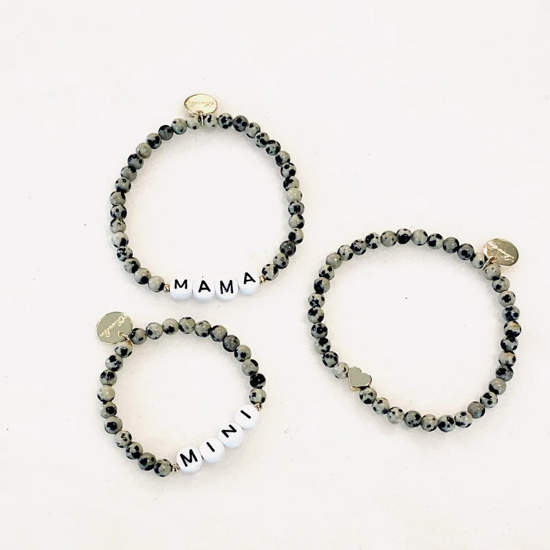 Mama/Mini Beaded Bracelets | The Sis Kiss
