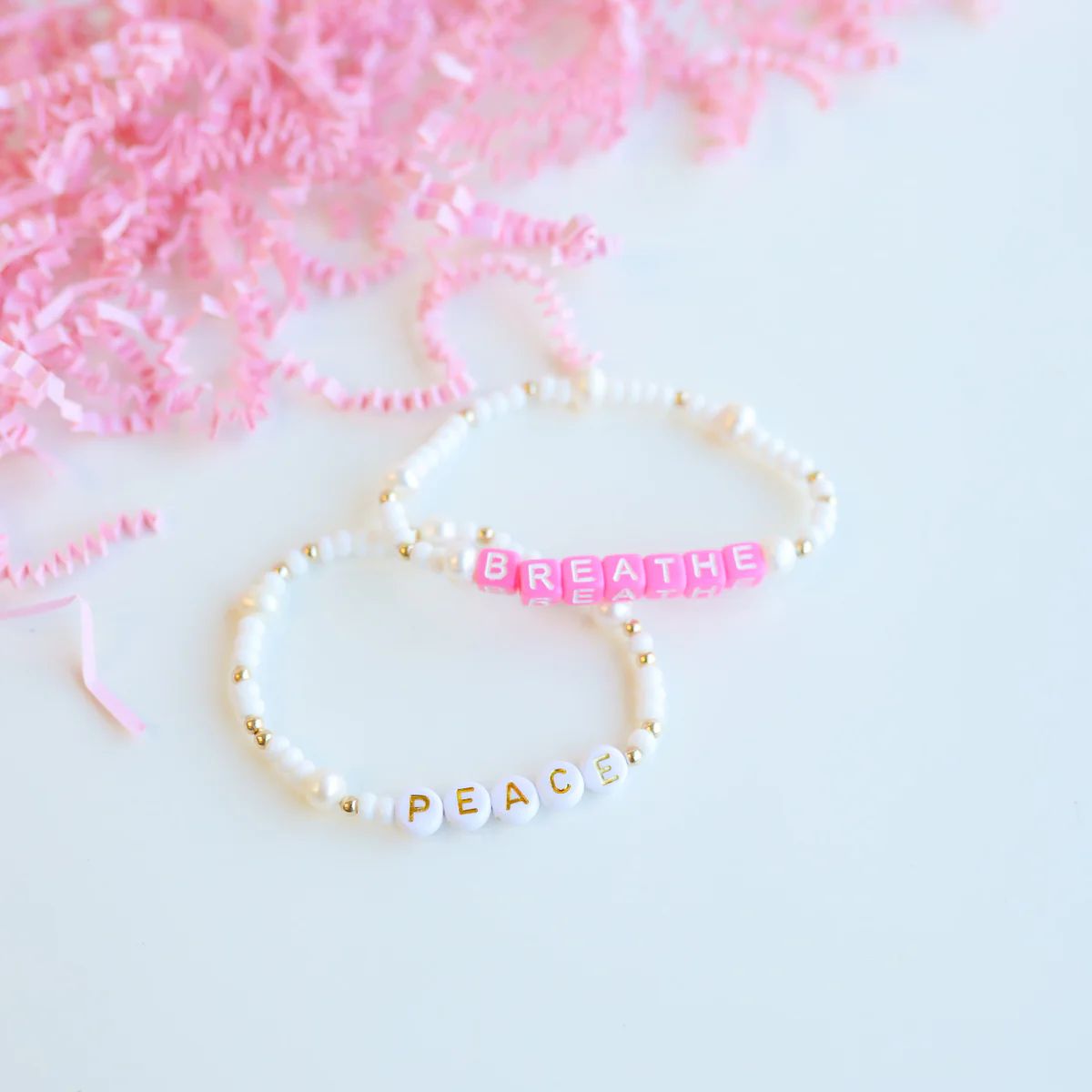 Custom White Sand Bracelet | Beaded Blondes