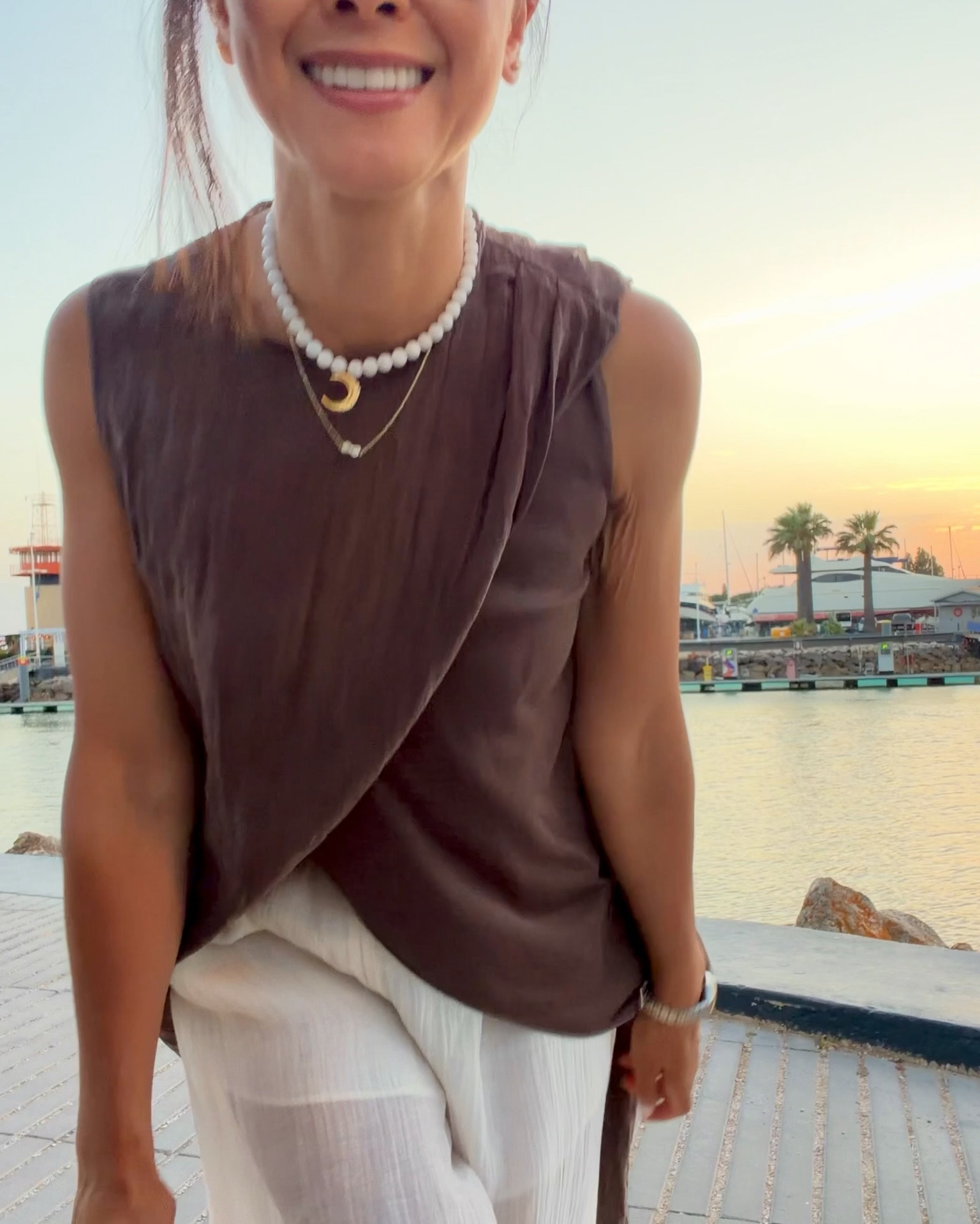 I’m wearing my sheer balloon trousers looking chic for the kids 
I’m wearing size 8
Drape top size small
Red heel 
Preloved Loewe bag

#LTKsummer #LTKeurope
