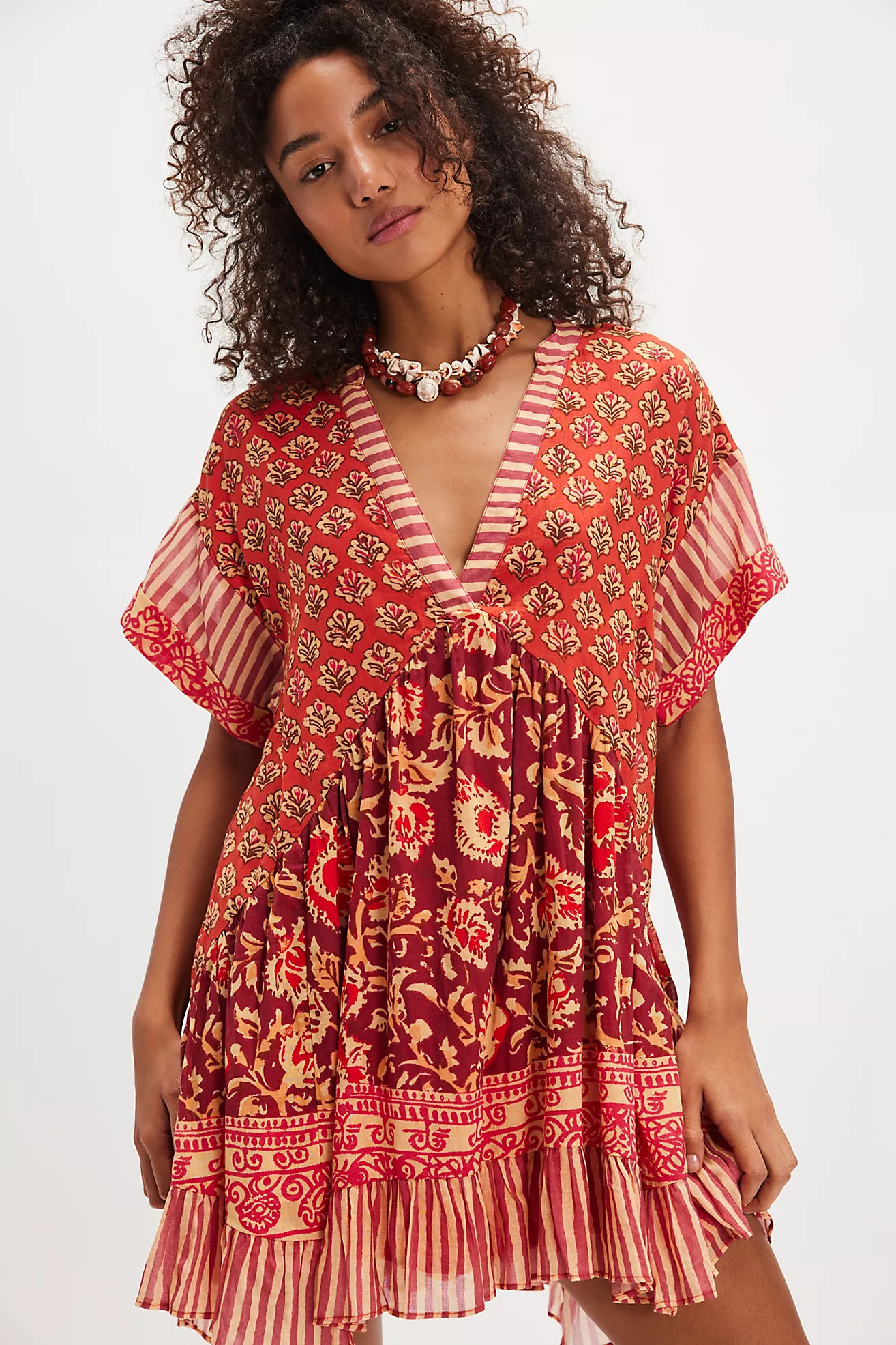 Printed Agnes Dress | Free People (Global - UK&FR Excluded)