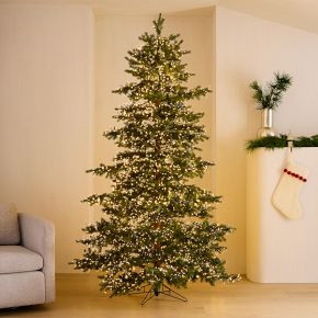 Pre-Lit Faux Monaco Pine Green Christmas Tree | West Elm (US)