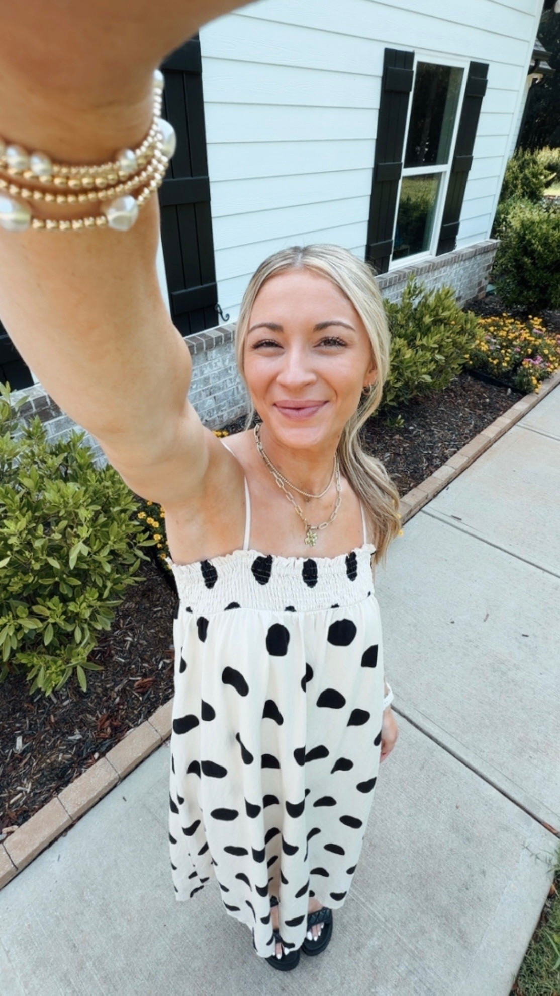 Today’s ootd 🖤 Love this polka dot dress!!

#LTKU #LTKSeasonal #LTKootd
