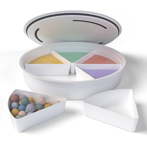 Inspire My Play Sensory Bin with Lid and Removable Storage Inserts - Sensory Bins for Toddler Crafts - Kids Sensory Toys for Autistic Children - Sensory Activities for Toddlers | Amazon (US)