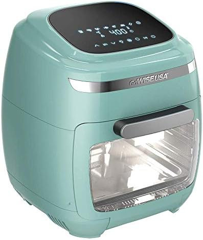 GoWISE USA GW77723 11.6-Quart Air Fryer Toaster Oven with Rotisserie & Dehydrator + 50 Recipes, V... | Amazon (US)