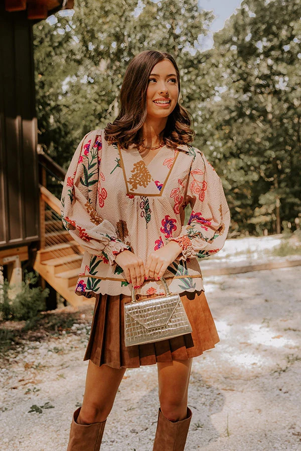 First Pick Floral Top | Impressions Online Boutique
