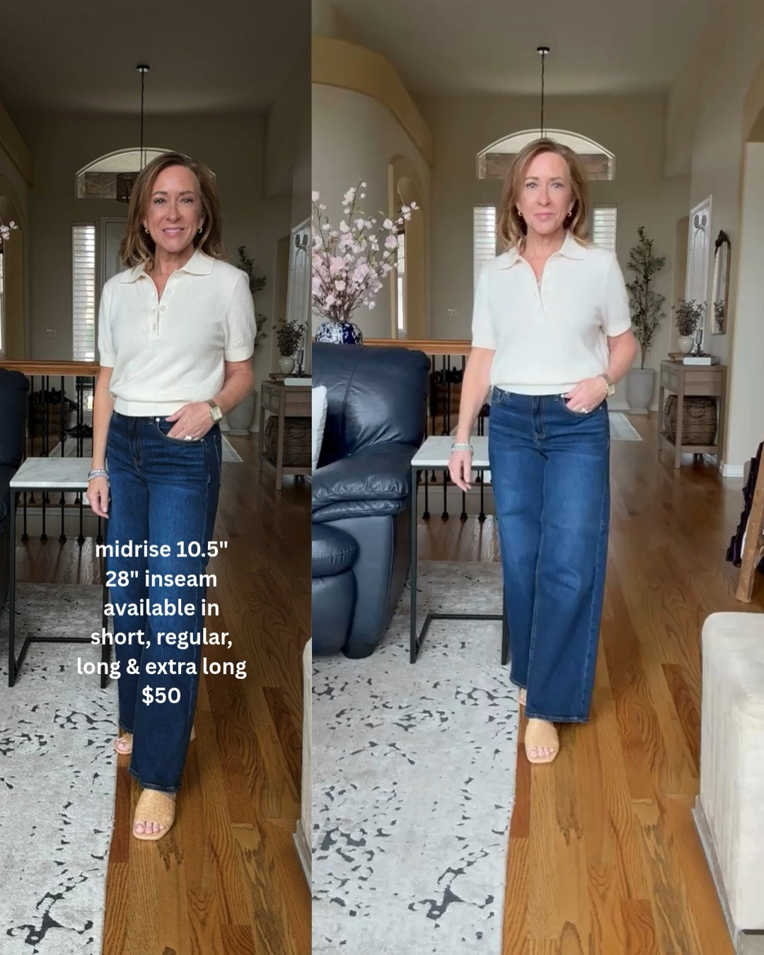 If you’ve been curious about Quince denim, here’s a little fit check! 👖✨

I’m trying on 4 different jean silhouettes so you can see how each one fits, falls, and creates a completely different look.

Because sometimes finding the perfect pair of jeans isn’t about the size—it’s about finding the silhouette that feels best on you.

Swipe through to see all four ➡️ and tell me… which fit is your favorite: 1, 2, 3 or 4?

@Quince

#LTKootd #LTKOver40 #LTKPetite