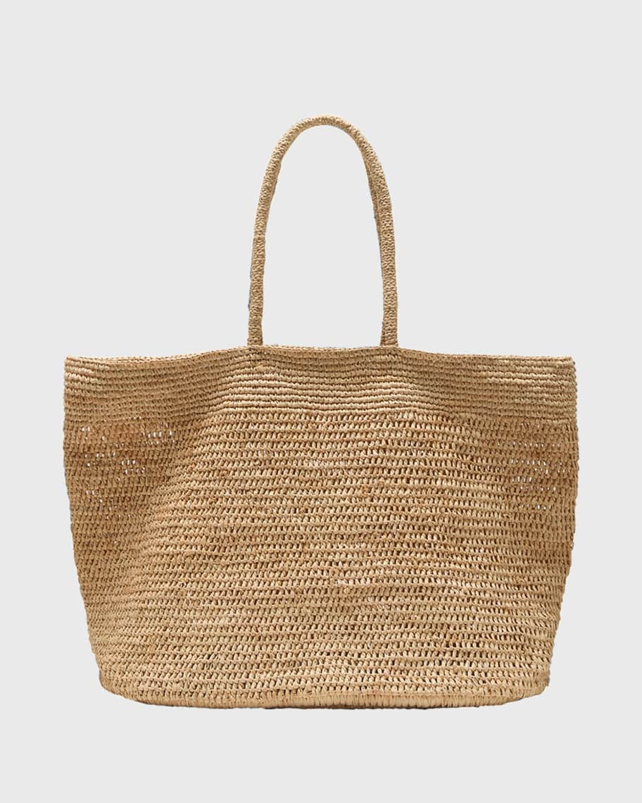 THE ROW Oregon Tote in Rafia | Neiman Marcus