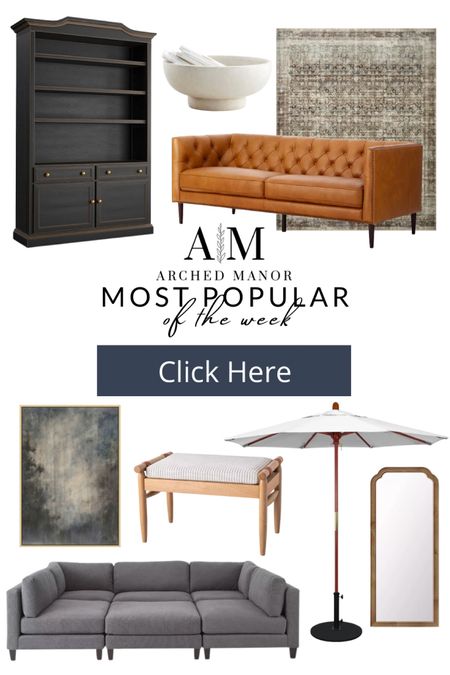 Weekly favorite furniture and home decor!

#LTKhome #LTKsalealert #LTKstyletip