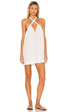 superdown Trina Shift Dress in White from Revolve.com | Revolve Clothing (Global)