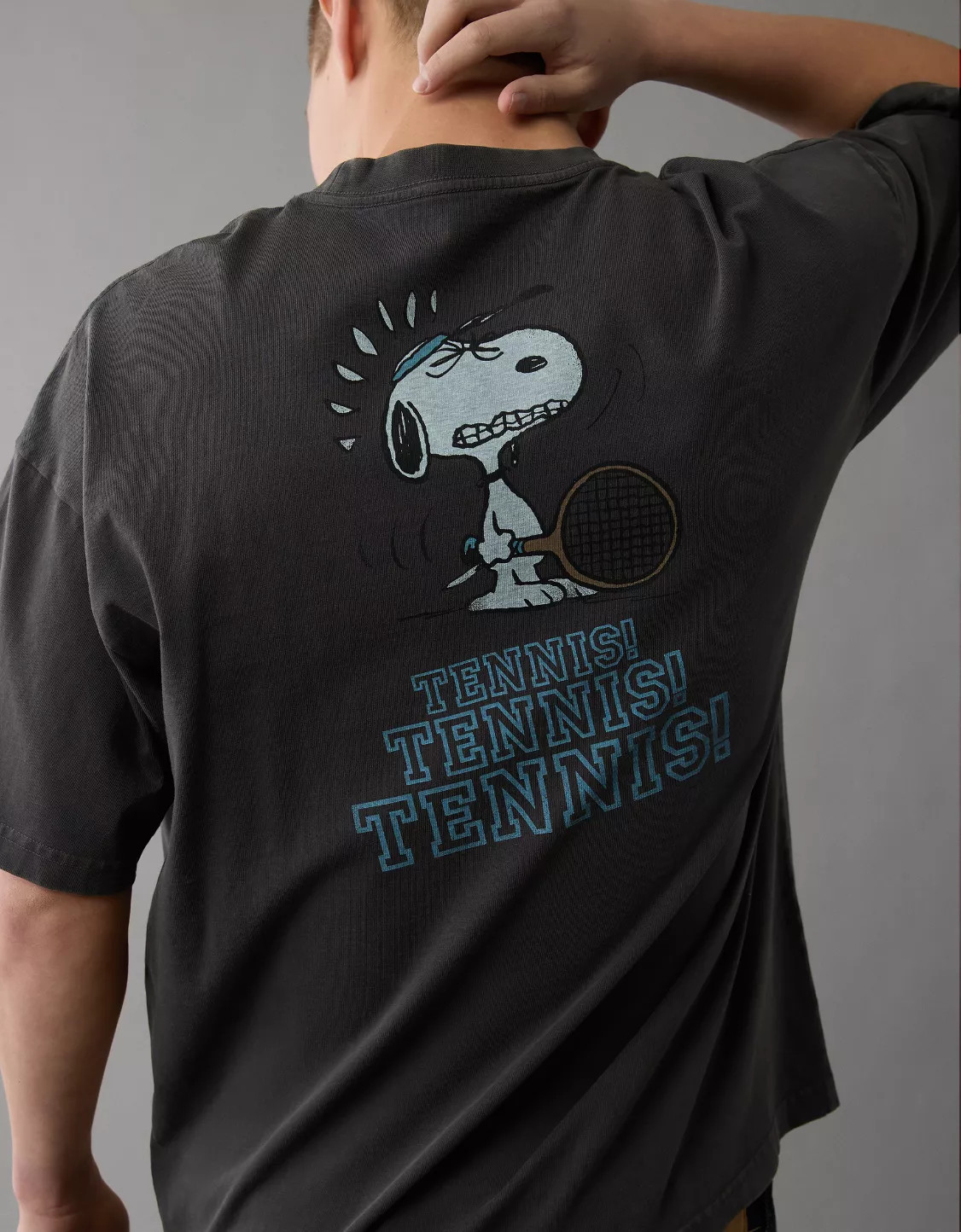 AE Boxy Snoopy Graphic T-Shirt | American Eagle Outfitters (US & CA)