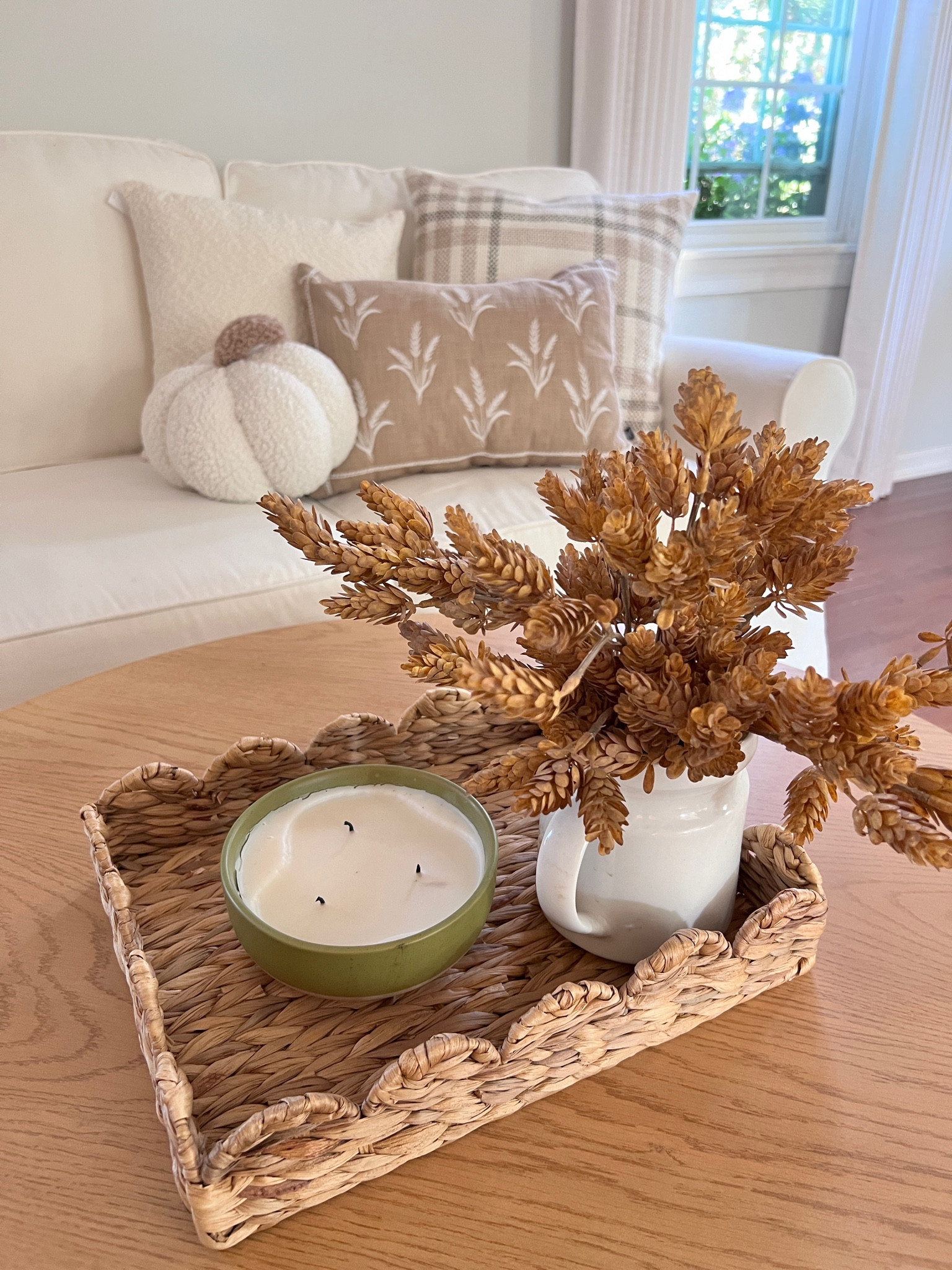 Fall pillows, fall candles and fall faux flowers 

#LTKHome #LTKFallSale #LTKSeasonal