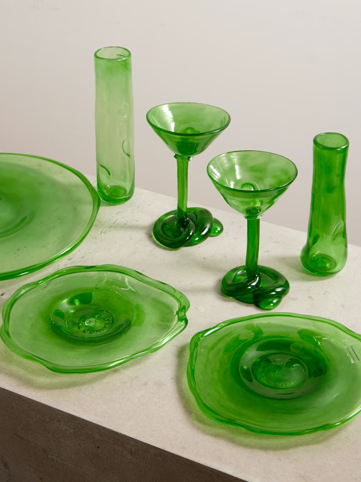 Completedworks - Seven-piece Serving Set - Green | NET-A-PORTER (US)