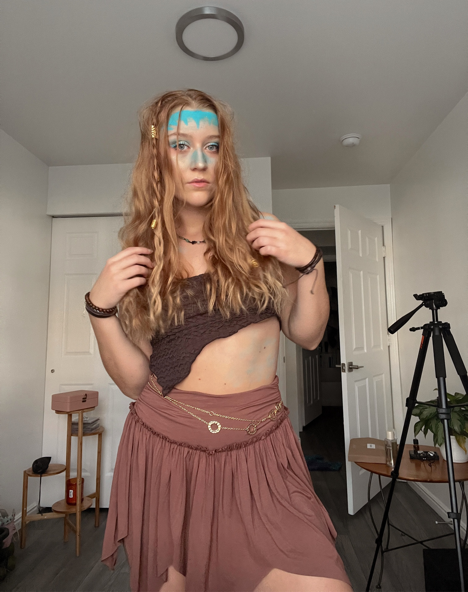 Avatar costume idea, #AvatarWayOfTheWater #CostumeIdeas #Last-minuteCostume #HalloweenMakeUp

#LTKHalloween