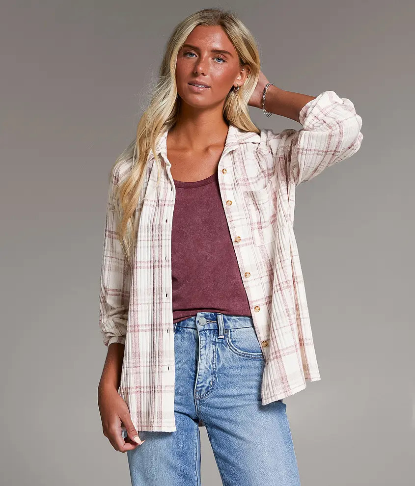 Eased Plaid Shirt | Buckle