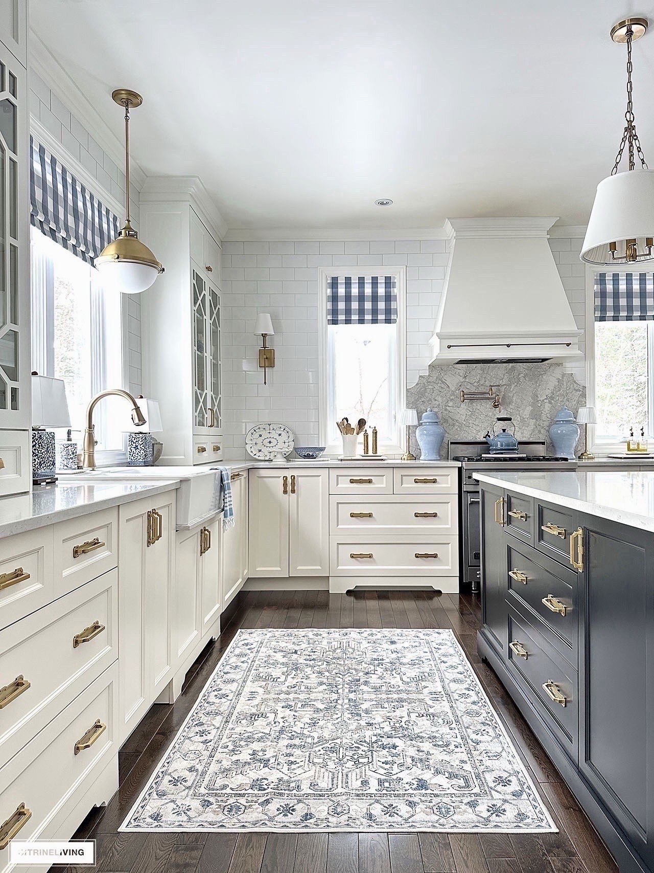 Chic spring kitchen home decor in beautiful blues! Love our chic roman shades!!

Kitchen home, kitchen home decorations, kitchen rug, kitchen runner, roman shades, blue and white decor, blue decor, blue home finds, blue vase, coastal home, home decor. 

#LTKHome #LTKSeasonal