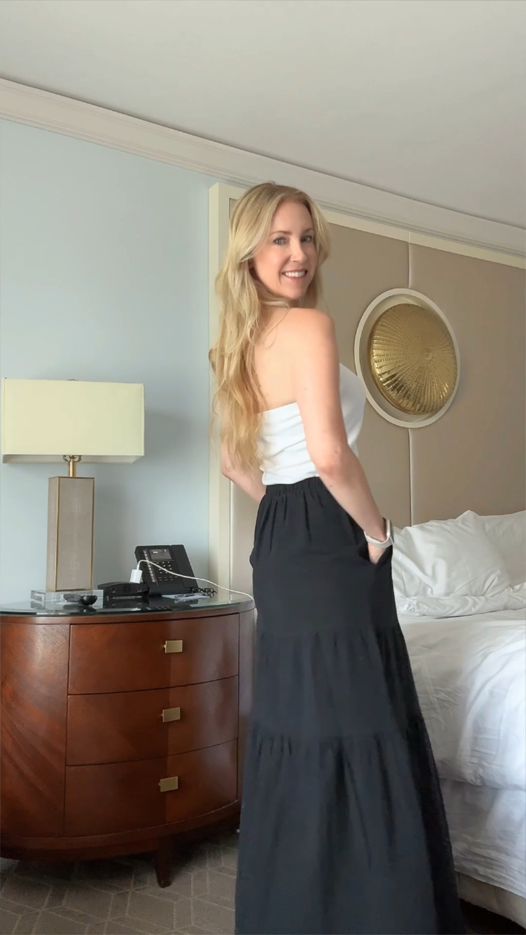 Touring SoFi Stadium today…this skirt is comfortable with this LA heat 🤍

#LTKSeasonal #LTKStyleTip