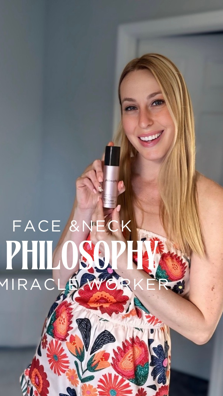 My new anti-aging routine for tech neck 🤩 by @lovephilosophy

The New ultimate miracle worker face & neck serum: Visibly lifts, firms, and reduces fine lines & wrinkles.
Targets face and neck. 
Helps improve elasticity, definition, and texture.
Reduces the look of 8 types of wrinkles.
And it is a non-irritating retinol serum. 

I absolutely love and my skin eats it up 💞 available at @ulta 

#retinolserum #faceserum #gifted #neckserum

#LTKBeauty