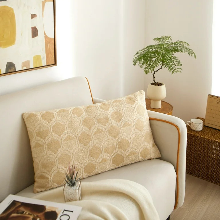 Better Homes and Gardens Yellow Belatos Pillow, 14"x24" | Walmart (US)