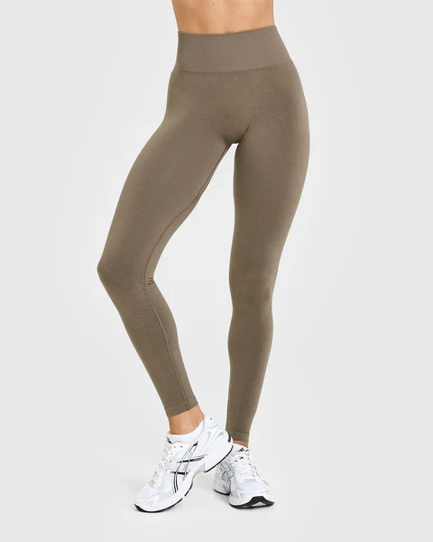 Effortless Seamless Leggings | Moss Brown | Oner Active (UK / US)