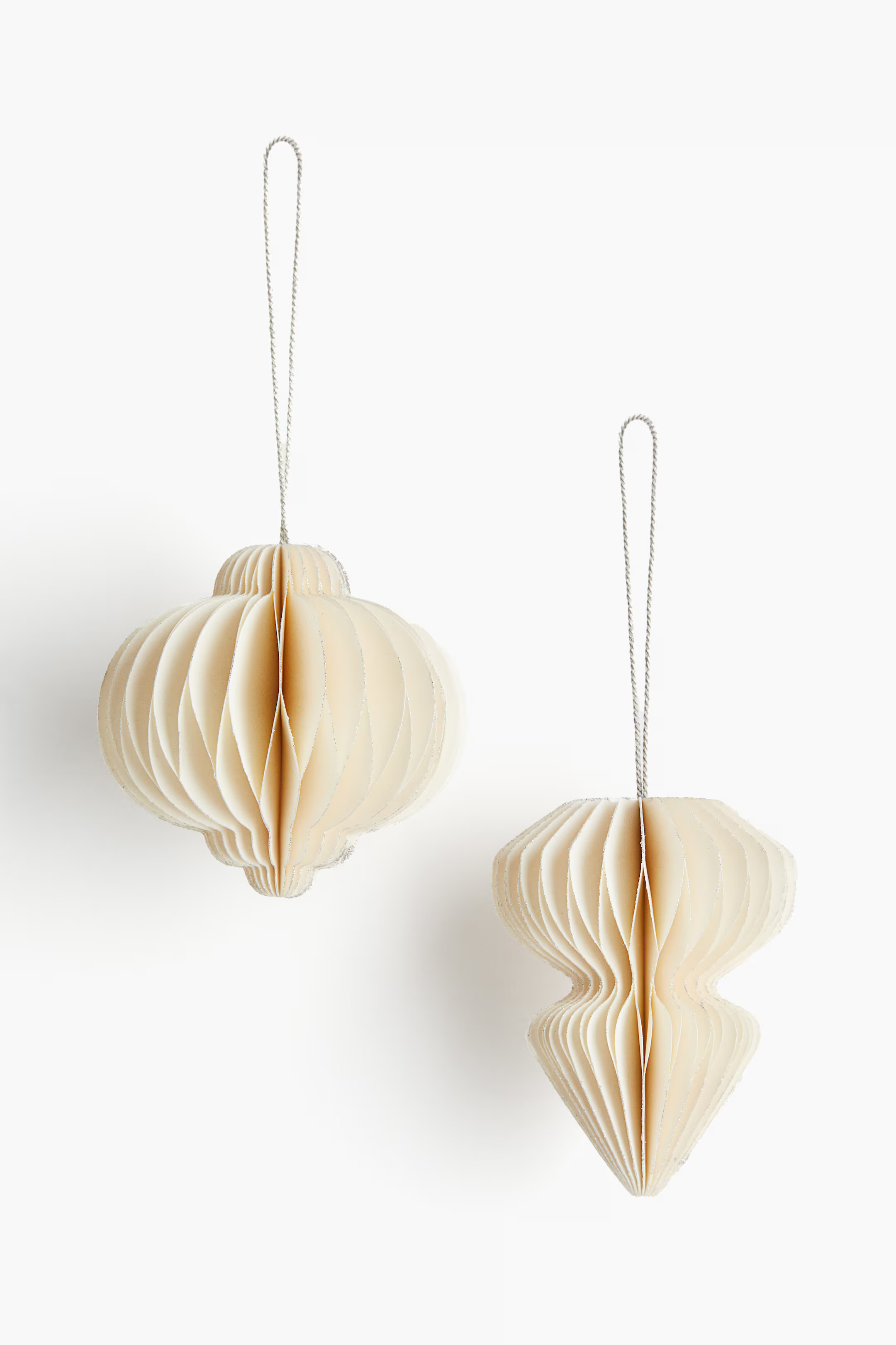 2-Pack Paper Ornaments | H&M (US + CA)