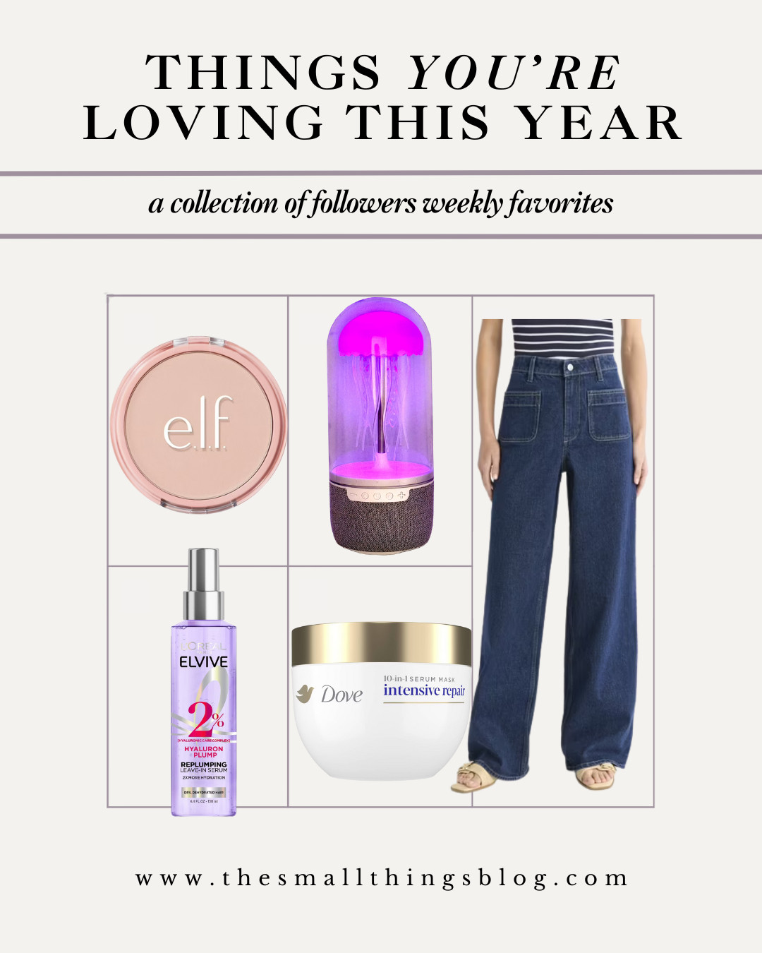 top five things you're loving this week 

 #LTKSaleAlert #LTKFindsUnder50 #LTKBeauty