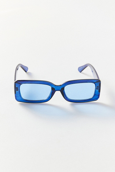 Fairfax Chunky Rectangle Sunglasses | Urban Outfitters (US and RoW)