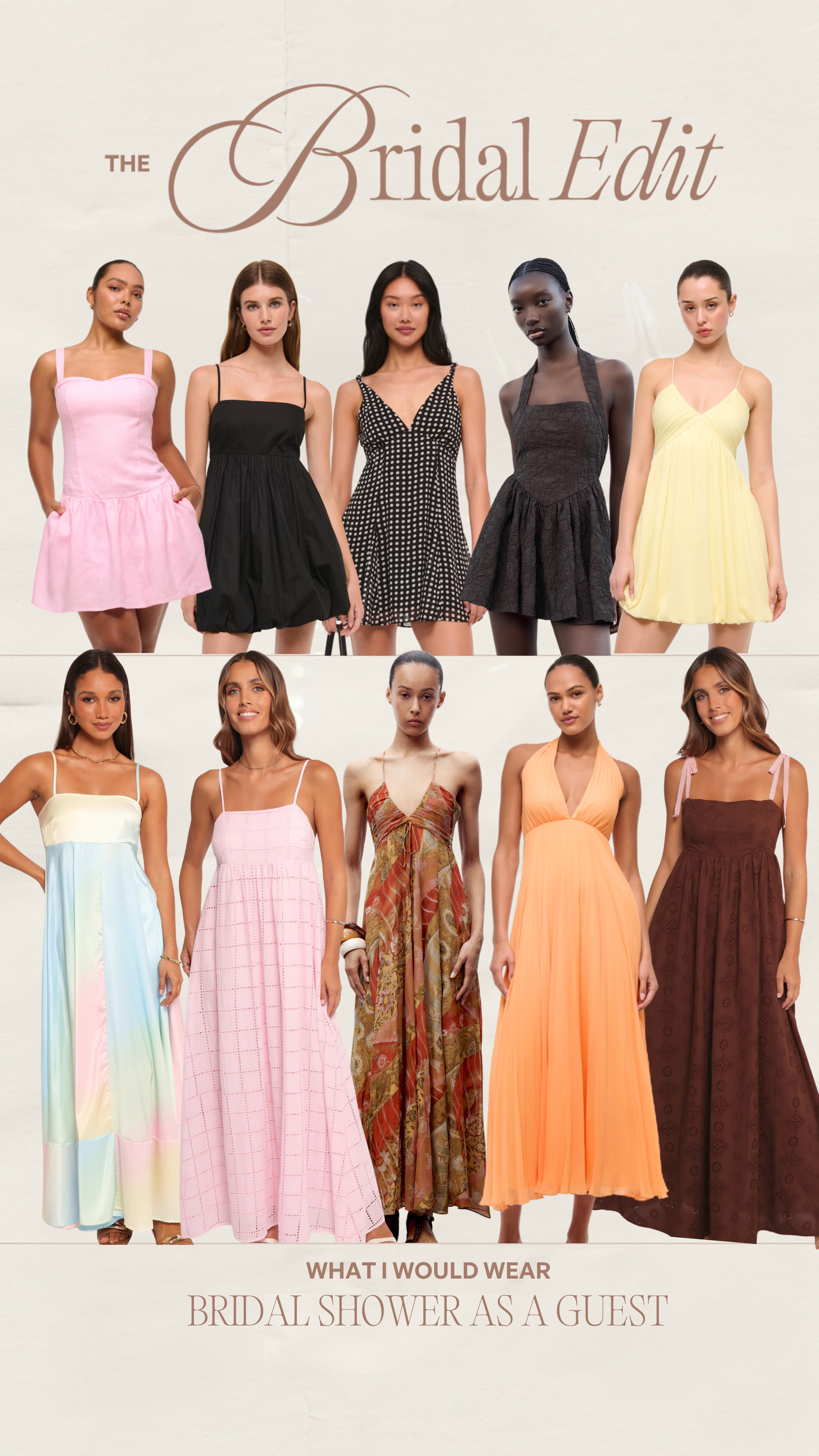 Bridal shower or baby shower as a guest🤍 

#LTKSummerEdit #LTKMidsize #LTKWedding