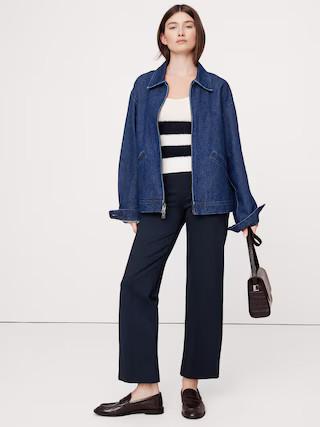 Straight Everywhere Ponte Ankle Pant | Banana Republic (US)