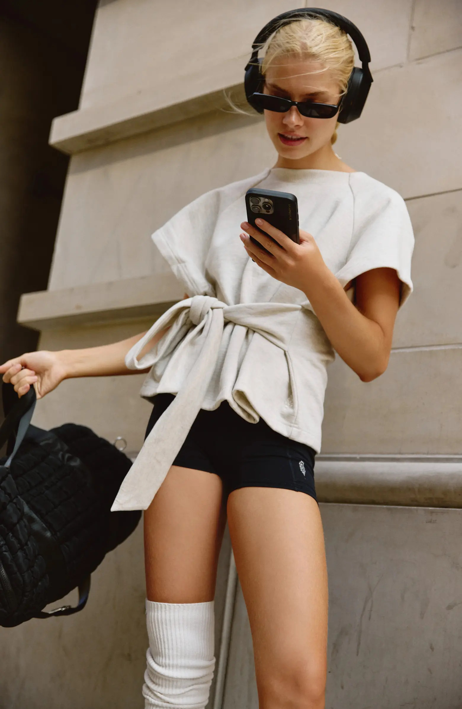 Free People For The Win Wrap Waist Cotton Top | Nordstrom | Nordstrom