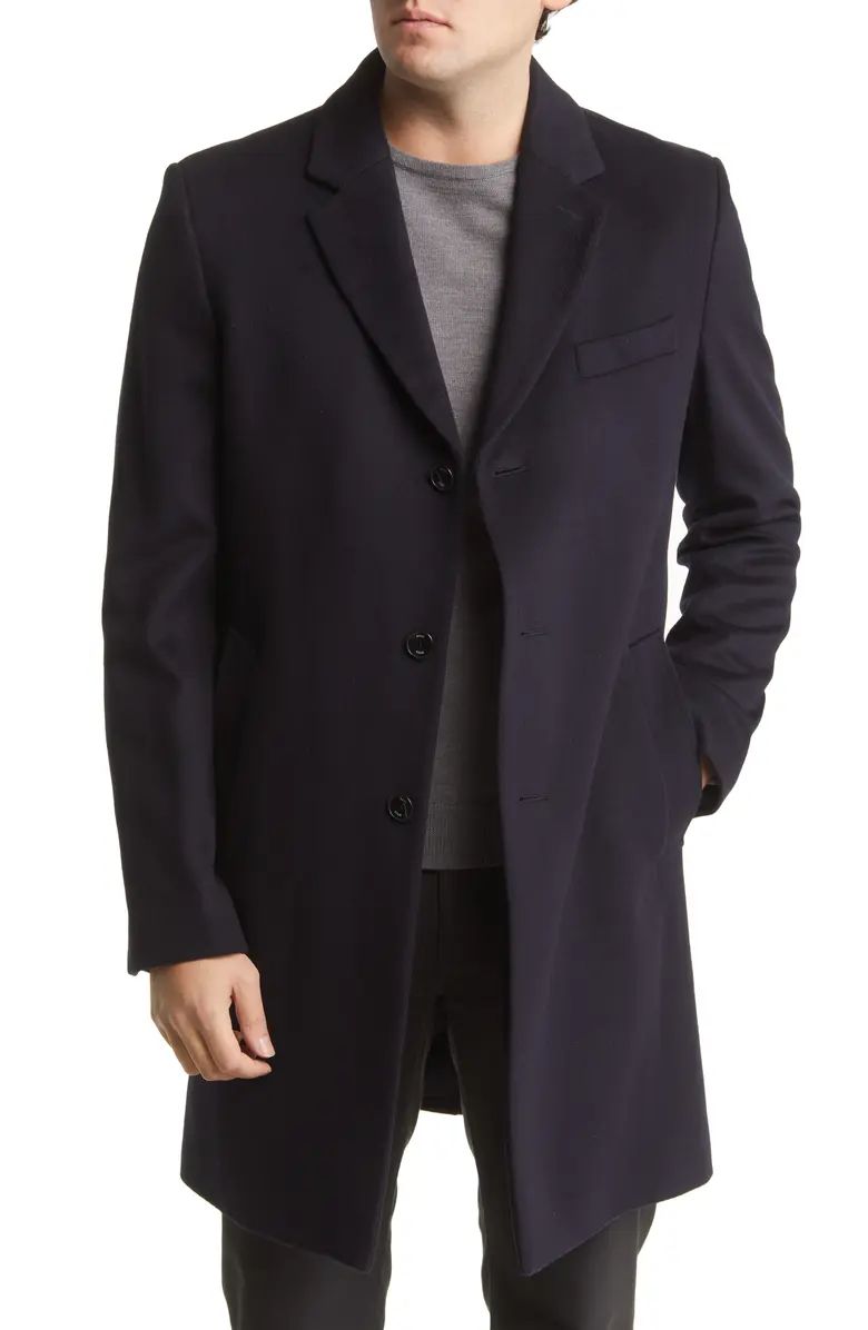 Hyde Longline Wool & Cashmere Car Coat | Nordstrom