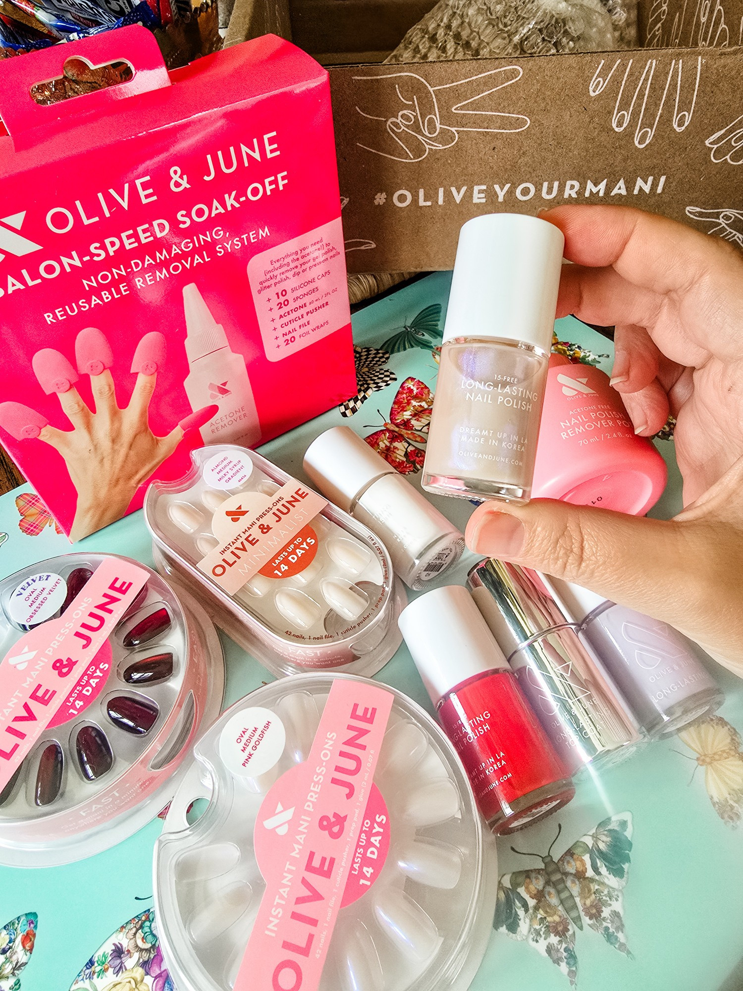 @oliveandjune has been my favorite at home nail products for the past year. No matter what type of polish, faux nails, or gel you like they have something for everyone ! #nails #gift #giftsforher #livinglargeinlilly #oliveandjune

#LTKmomlife #LTKdayinmylife #LTKSeasonal