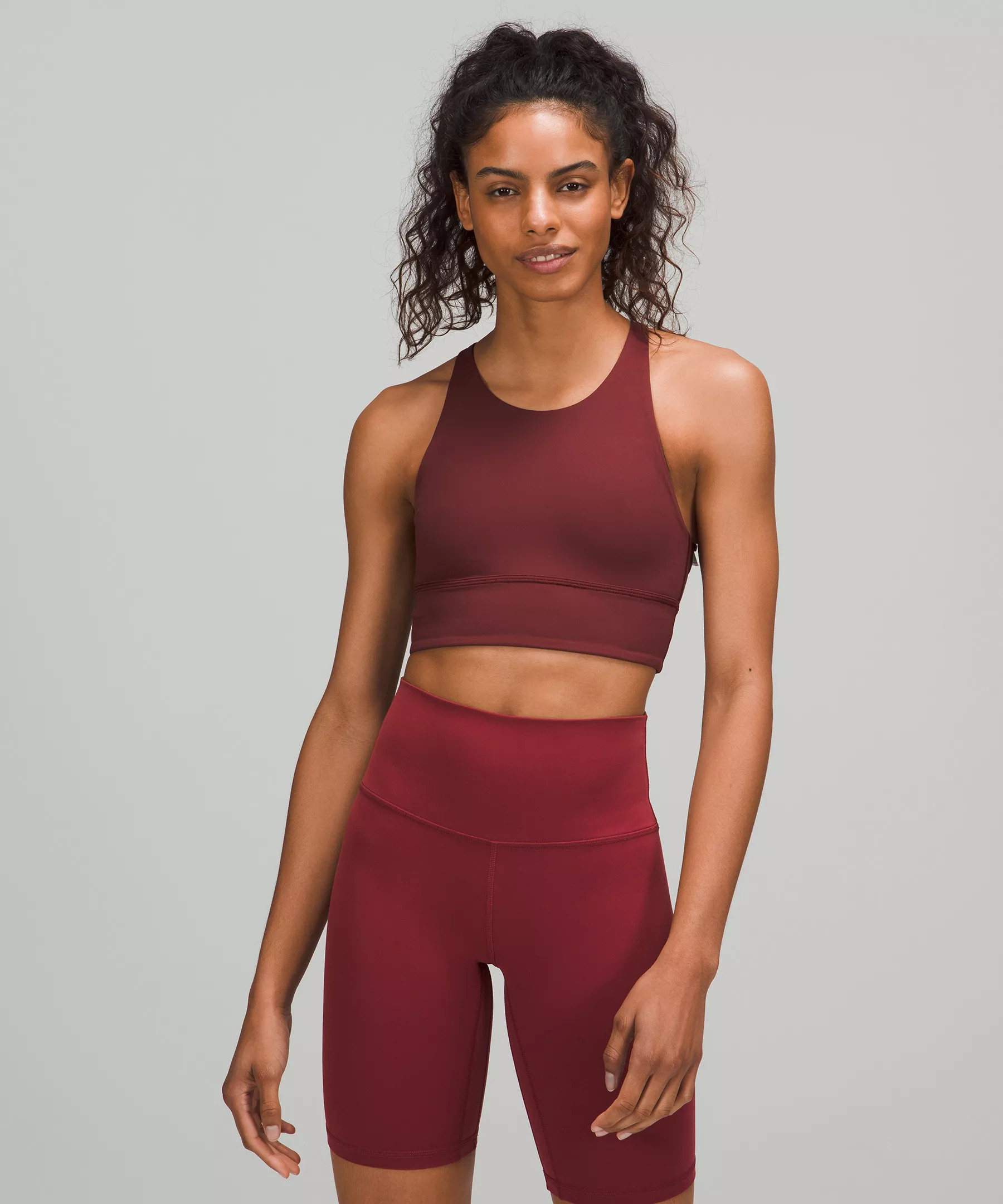 Free to Be High-Neck Longline Bra - Wild Light Support, A/B Cup Online Only | Lululemon (US)