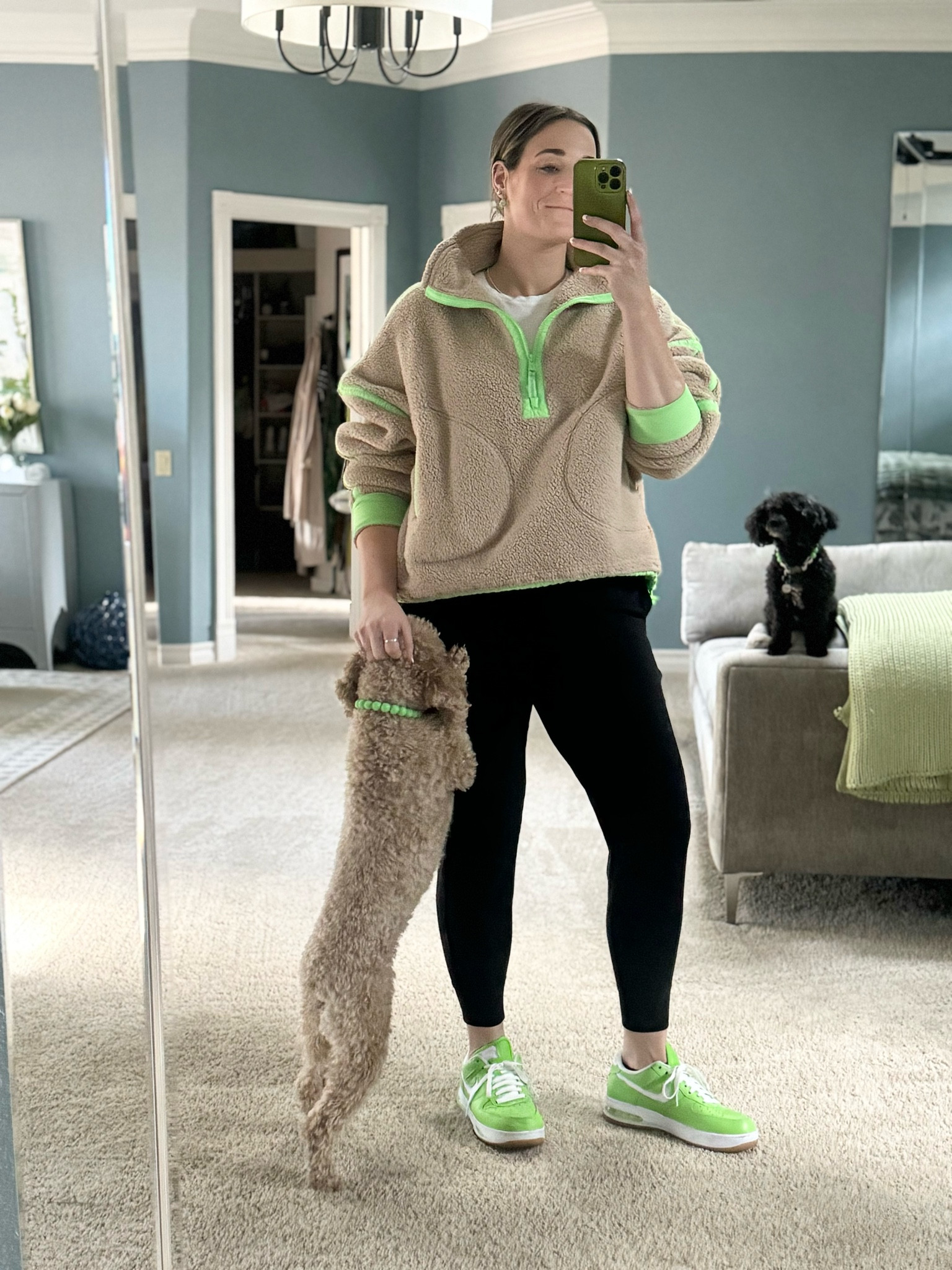 My favorite, most comfortable outfit!! These joggers are LIFE and this sweater from FP movement is one of the most comfortable things I own!! 

#LTKFitness #LTKActive #LTKStyleTip
