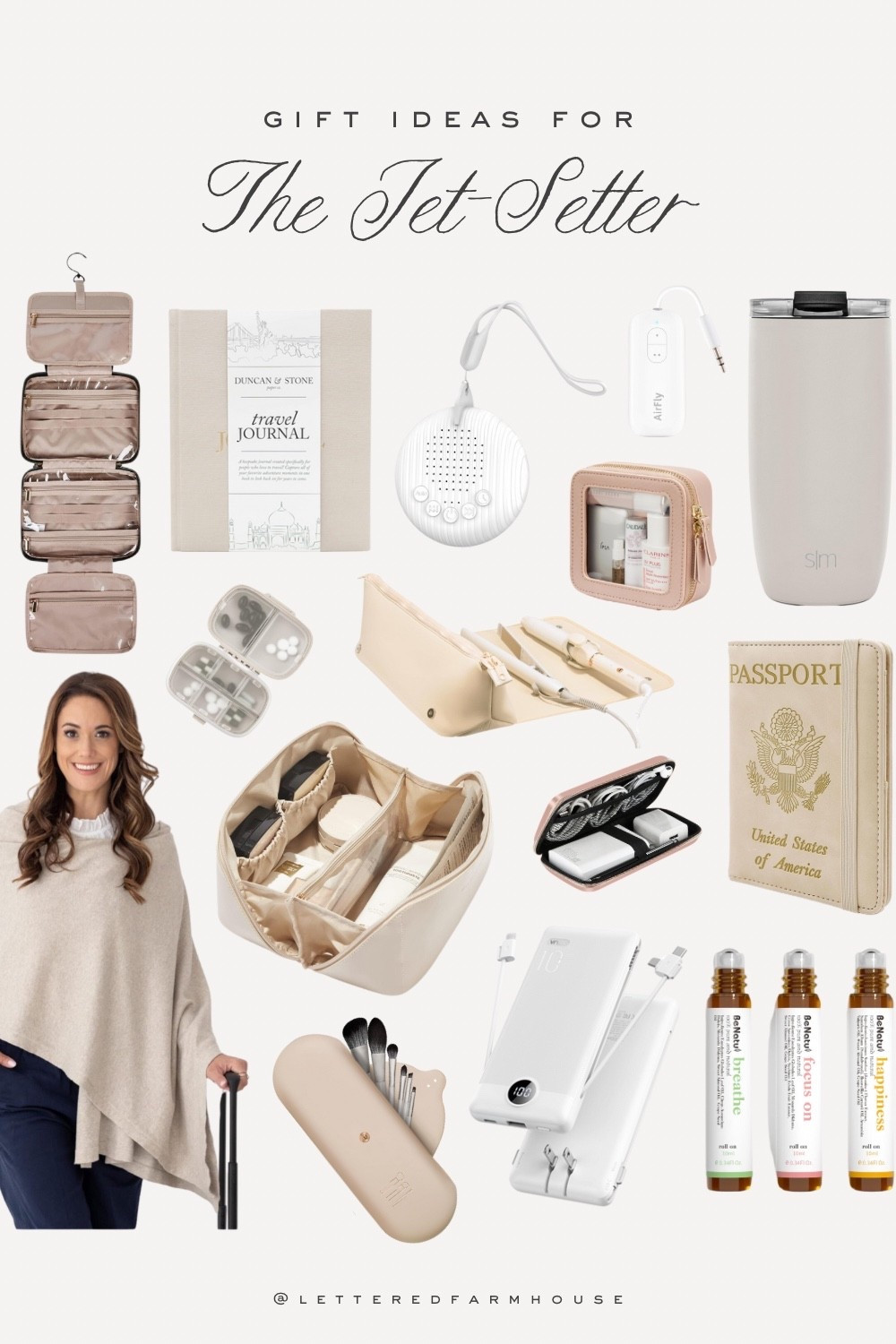 Looking for the perfect travel gift? These trending jet setter essentials are thoughtful, stylish, and practical—ideal for moms, daughters, sisters, and best friends who love to explore. From cozy travel wraps and chic passport covers to packing organizers, journals, and portable chargers, these gifts make every trip smoother and more enjoyable. Great for Christmas gifts, birthday surprises, or thoughtful “just because” presents.

Follow my LTK @LetteredFarmhouse on the @shop.LTK app to view this post and get my exclusive app-only content!

#liketkit #LTKFindsUnder50 #LTKGiftGuide #LTKTravel
@shop.ltk
https://liketk.it/5pTBy

#LTKFindsUnder50 #LTKHoliday #LTKGiftGuide