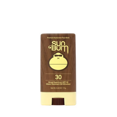 Sun Bum Sunscreen Face Stick - SPF 30 - 0.45oz | Target