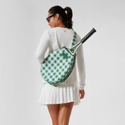 The Tennis Bag x Tuckernuck -  Green Trellis | Neely & Chloe