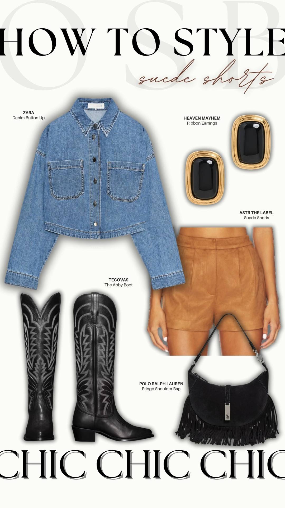 ASTR the Label suede shorts styled chic!🖤

#LTKStyleTip