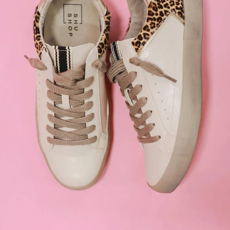 ShuShop Women's Paisley Sneaker In Leopard - Brown - 6.5 | Verishop