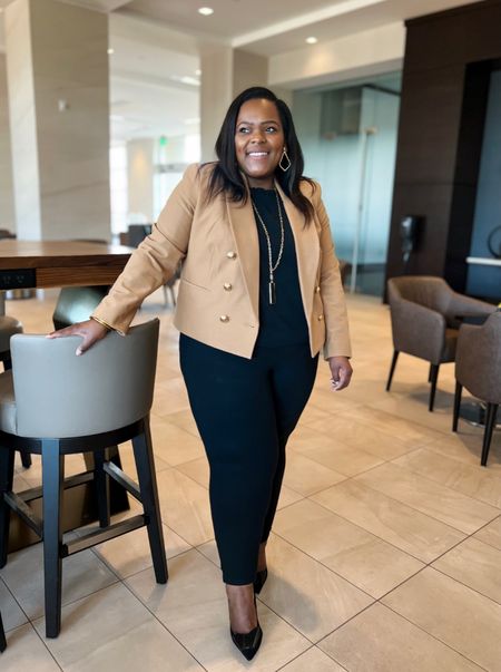 Praise for cropped blazers! Petite gals go for the cropped blazers because it’s the perfect length for sure!! I’m linking a whole bunch below 👇🏾 

#LTKstyletip #LTKworkwear #LTKFind