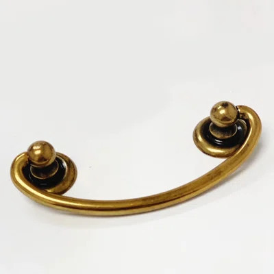 Antique Brass "Oval" Bail Drawer Pull | Wayfair North America