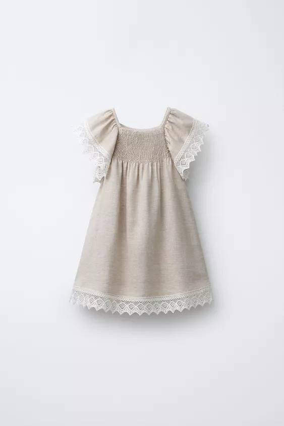 SHIMMER LACE DRESS | Zara US