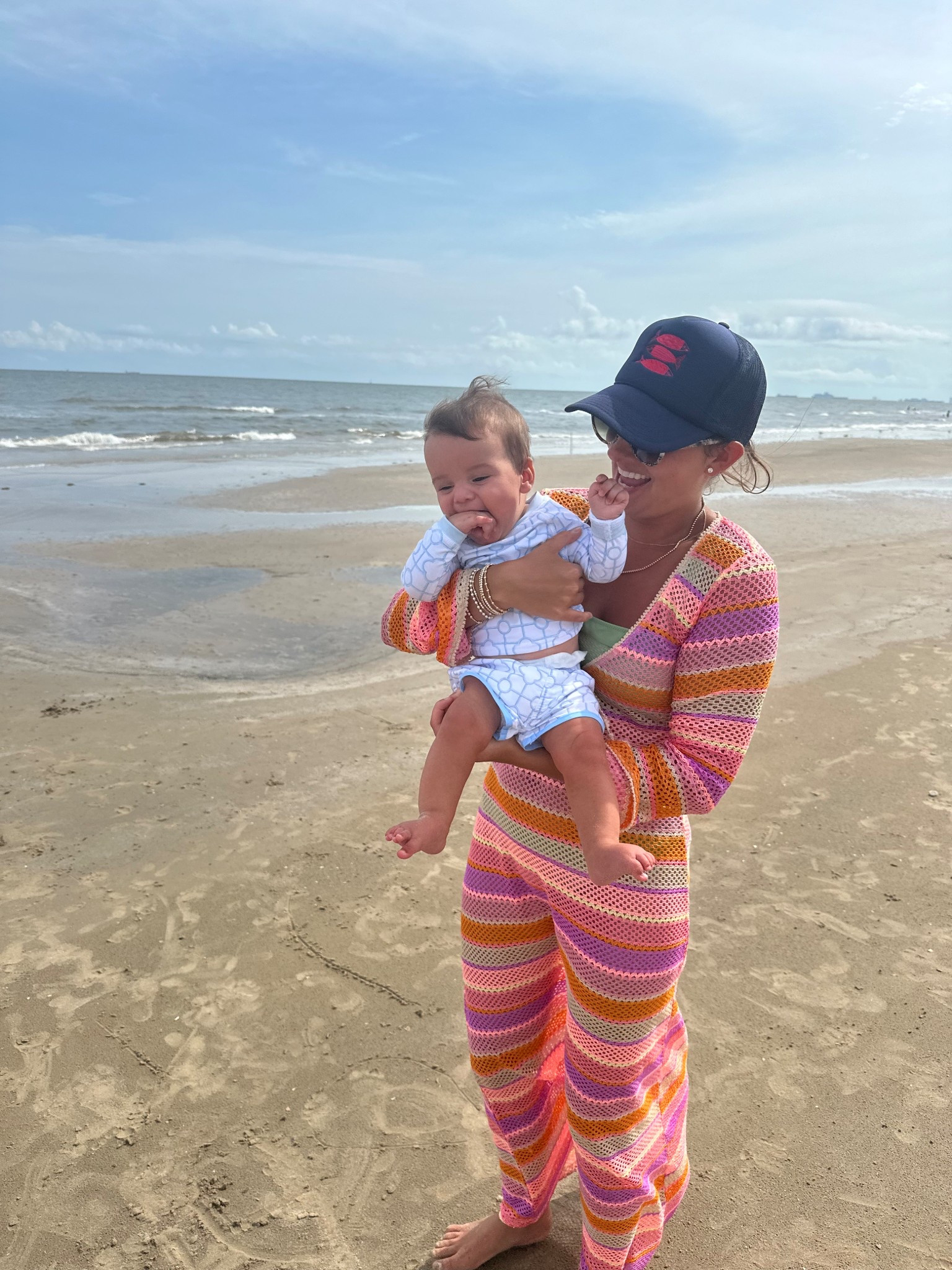 Show me your mumu cover up 
Krewe sunnies 
Baby wearing Dillards edge hill collection 

#LTKSwim #LTKStyleTip #LTKBaby