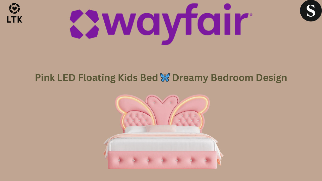 Pink LED Floating Kids Bed 🦋 Dreamy Bedroom Design

This pink butterfly floating bed with LED lighting creates a magical bedroom design for kids. The unique floating frame and soft upholstered finish make it a standout piece.
Find it in my ShopMy and LTK.

ShopMy:
https://shopmy.us/shop/collections/4305926


LTK:



Floating upholstered kids bed with butterfly design and built-in LED lighting.

#KidsBedroom #PinkBed #ButterflyBedroom #KidsDecor #WayfairKids #BedroomInspo #LTKKids #ShopMyFinds

pink kids bed frame, butterfly bed design, floating kids bed with led lights, kids bedroom furniture ideas 

 #LTKSpringSale #LTKOver40 #LTKHome