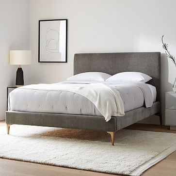 Andes Bed - Metal Legs | West Elm (US)