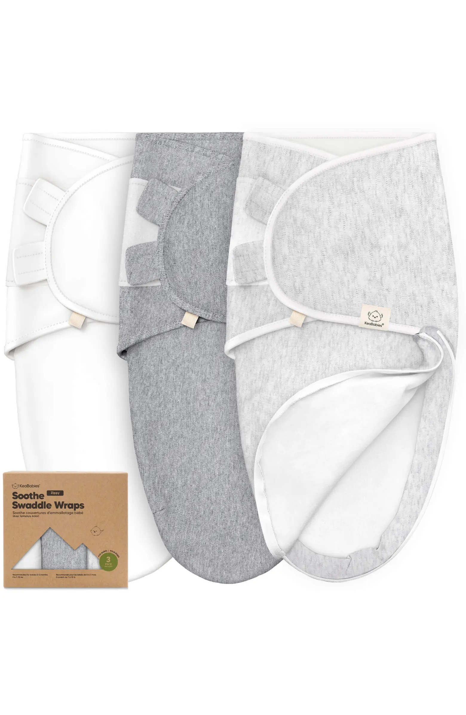 3-Pack Soothe Zippy Swaddle Wrap | Nordstrom