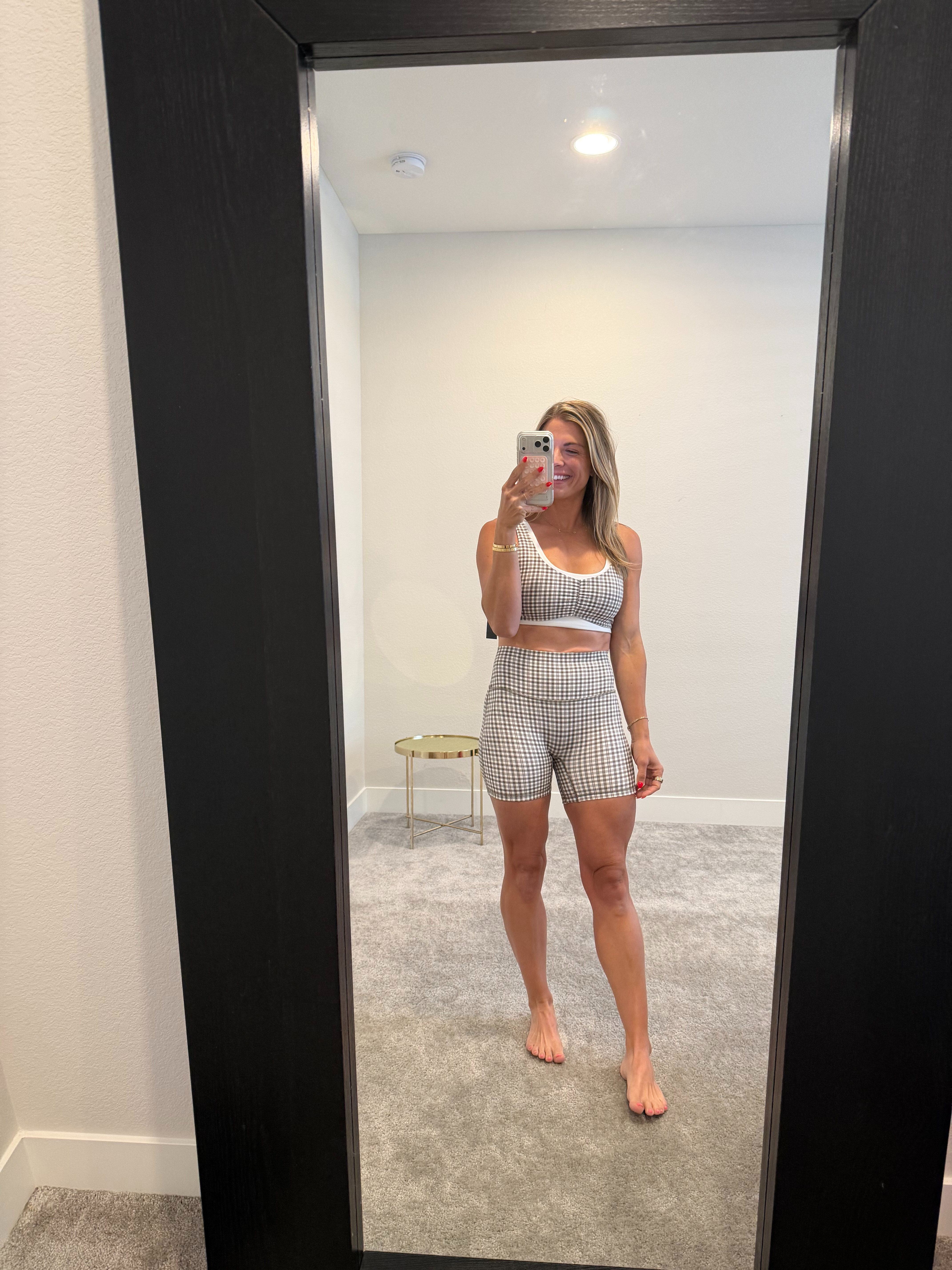 Loving this matching set for workouts, walks, and everything in between. It feels supportive, flattering, and always makes me feel put together. ✨💪🤍

#Abercrombie #Activewear #WorkoutSet #SportsBra #BikeShorts #Athleisure #GymStyle #FitnessFashion #MatchingSet #FitStyle 

 #LTKootd #LTKActive