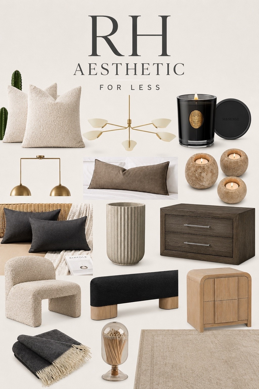 RH Cozy Home Aesthetic

Moody neutrals, rich textures, warm wood tones, and elevated pieces that create that collected RH feel. Sharing cozy designer-inspired finds that make your home look high-end without the high-end price tag.

#LTKHome #LTKSeasonal #LTKSaleAlert