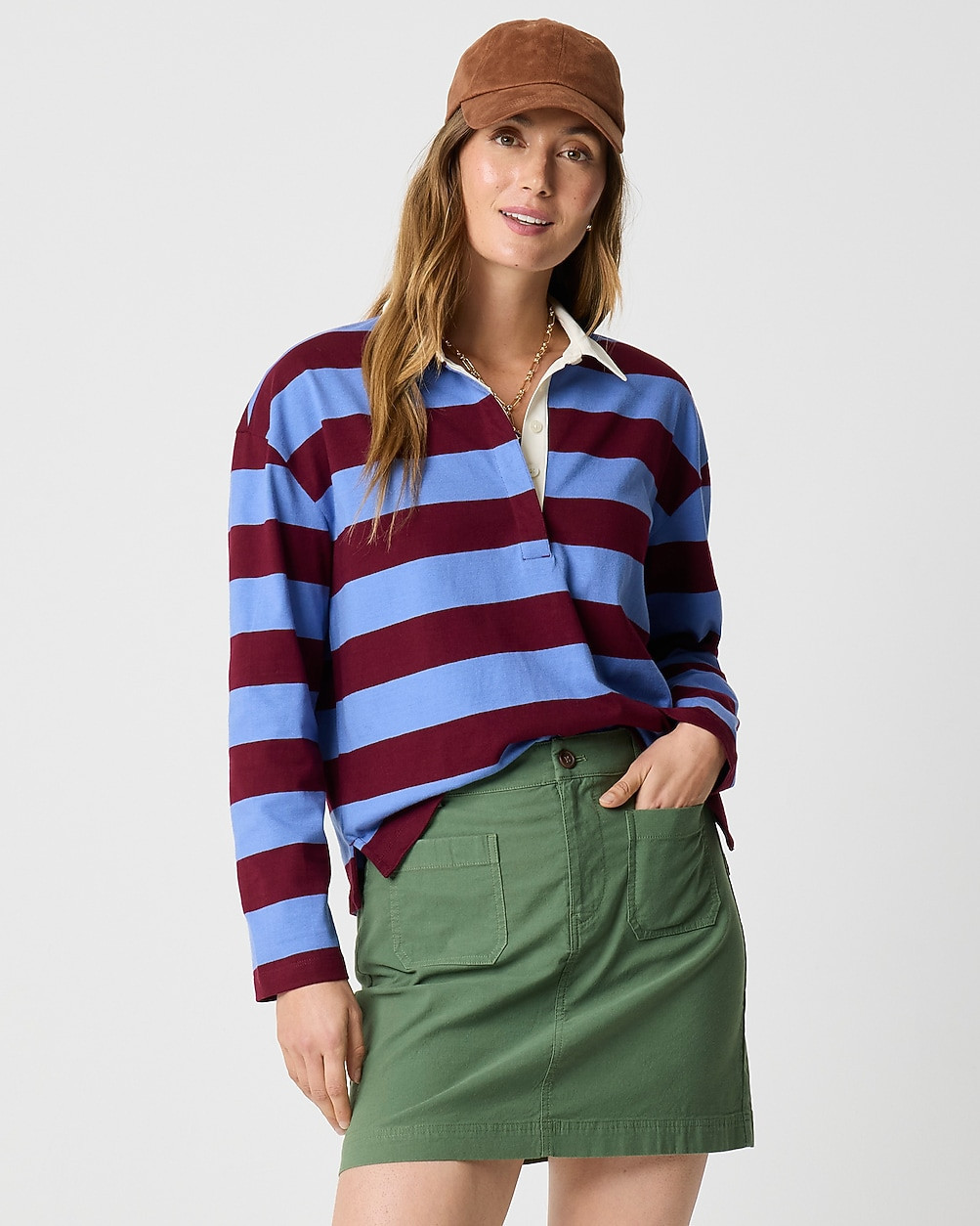 Striped rugby shirt | J.Crew Factory